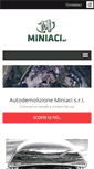 Mobile Screenshot of miniaci.it